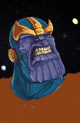 Thanos Underpainting