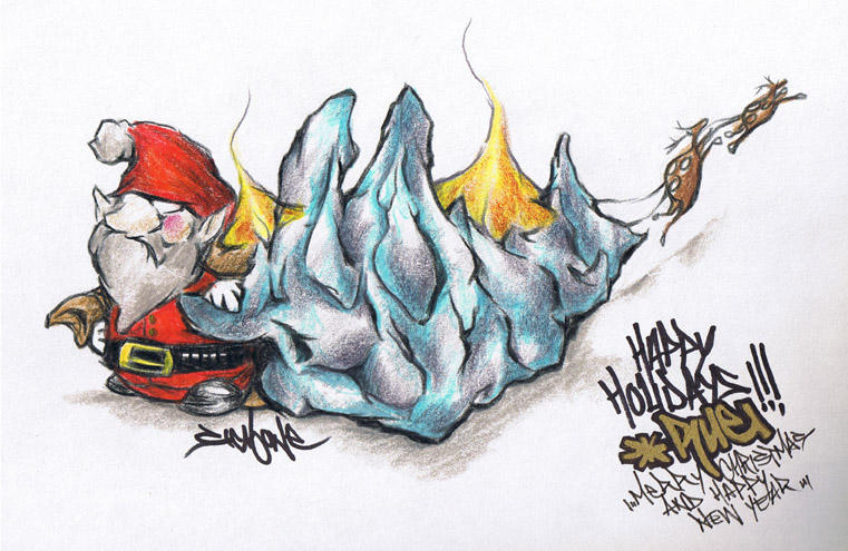 xmas sketch by tox25 on DeviantArt