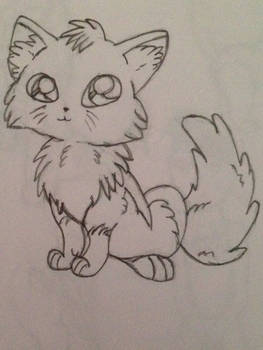 chibi cat/fox