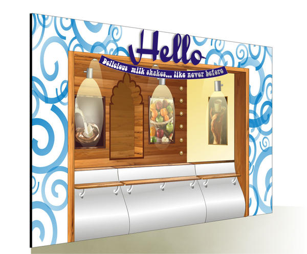 MILKSHAKE KIOSK DESIGN OPTION by chamith on DeviantArt