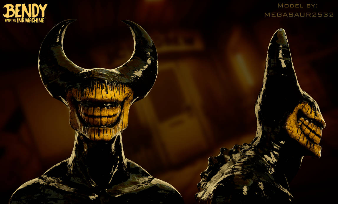 Bendy the ink demon fanart : r/BendyAndTheInkMachine Demon bendy and the ink machine