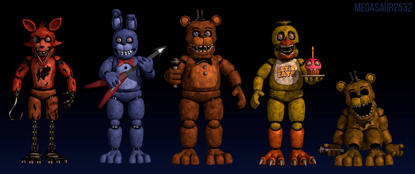 Fnaf Stylized Animatronics