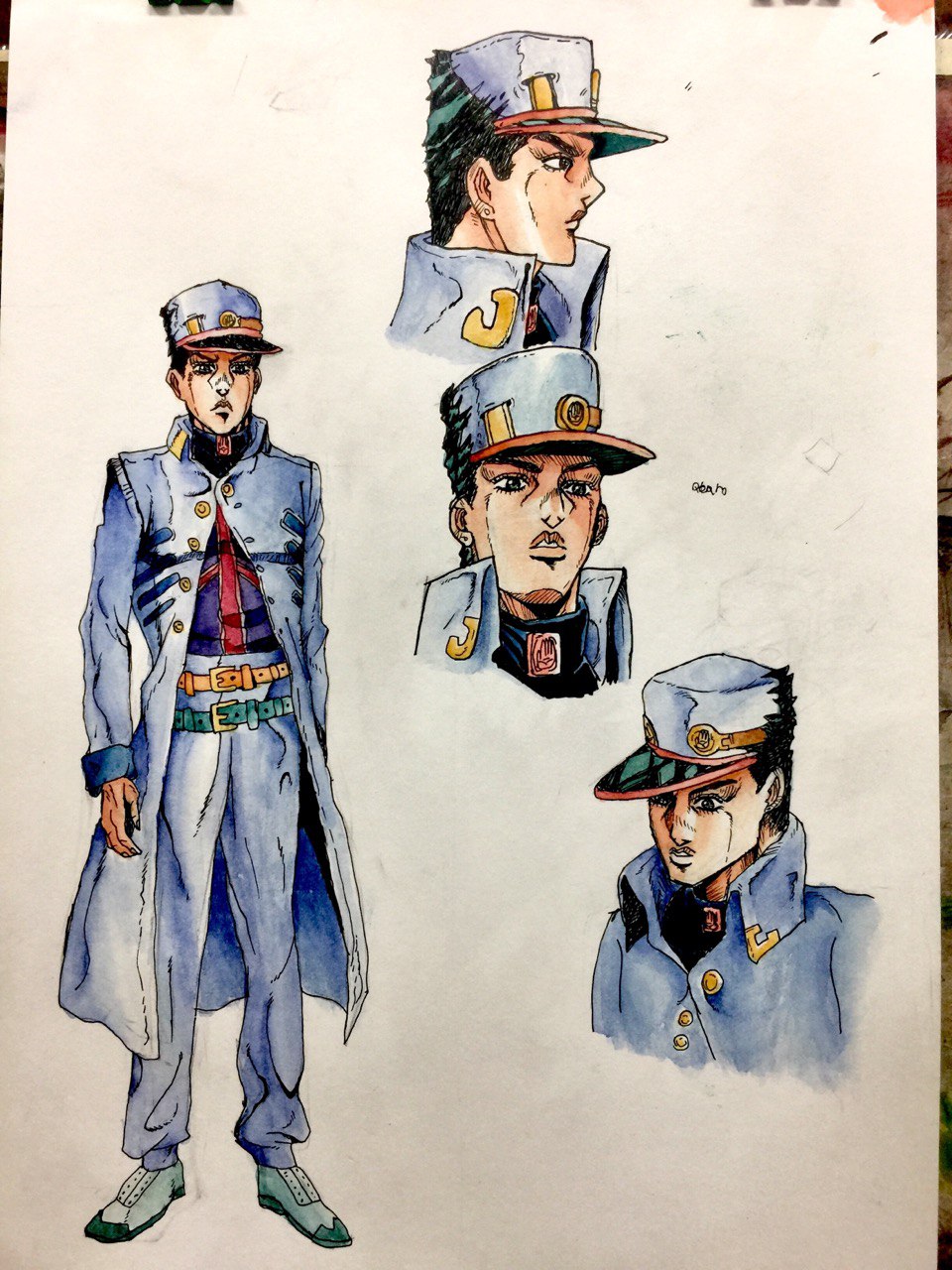 Jotaro Kujo Part 5 Art Style by cleneman on DeviantArt