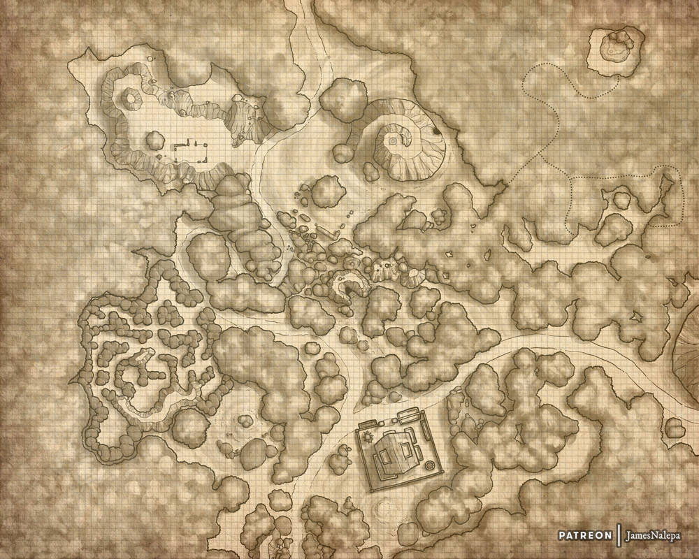 Bossof Roud Map Forest Road Battle Map by OtherWorldlyArtisans on DeviantArt
