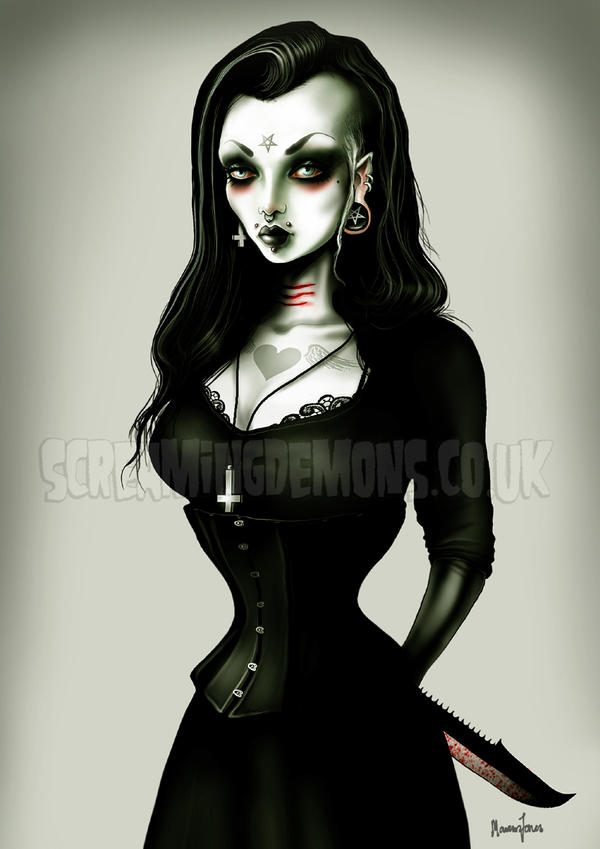 Cut Throat Gothic by Marcus Jones