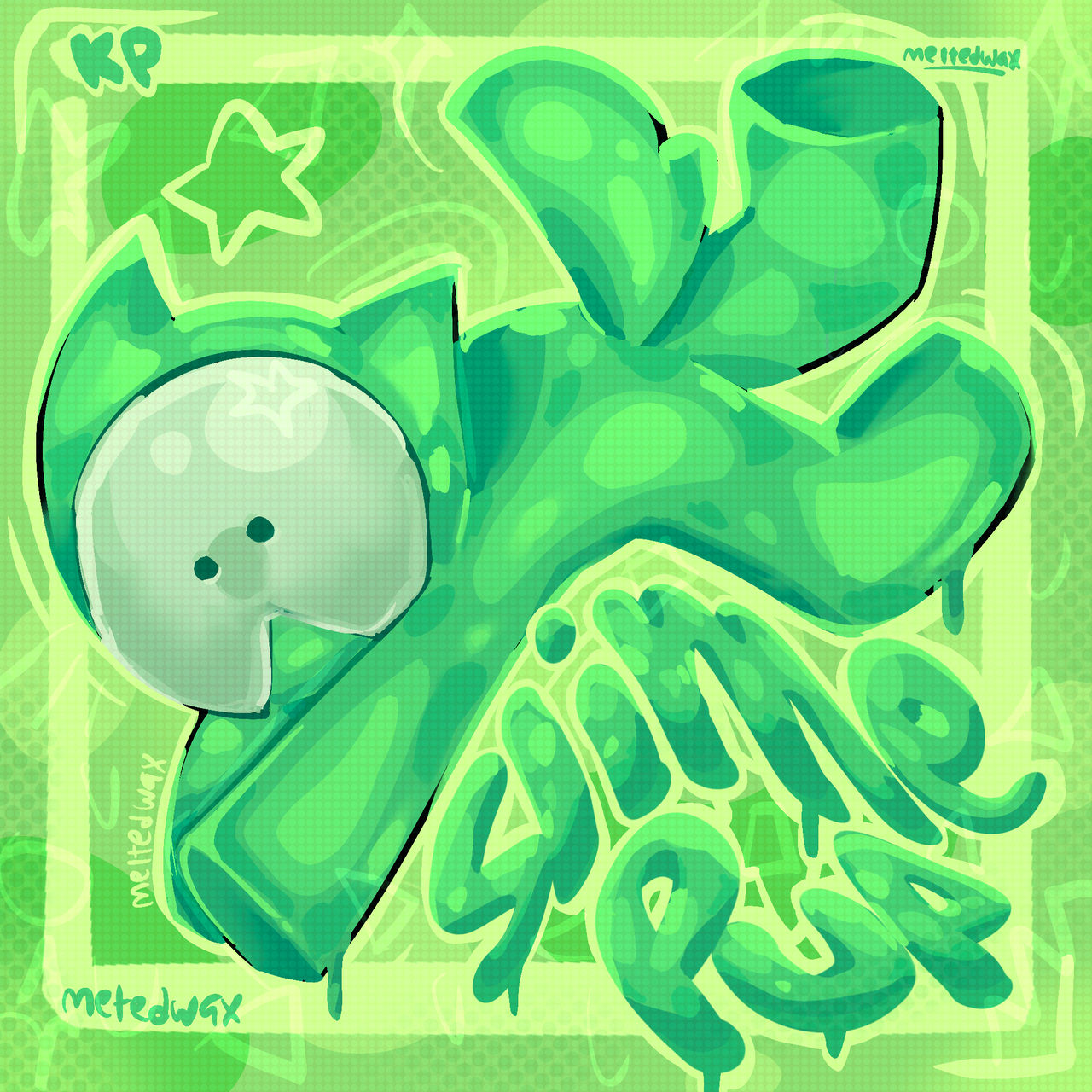Kaiju paradise slime pup by Meltedwax87 on DeviantArt