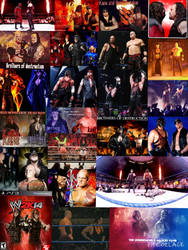 The Brothers of Destruction Collage ('Taker/Kane)