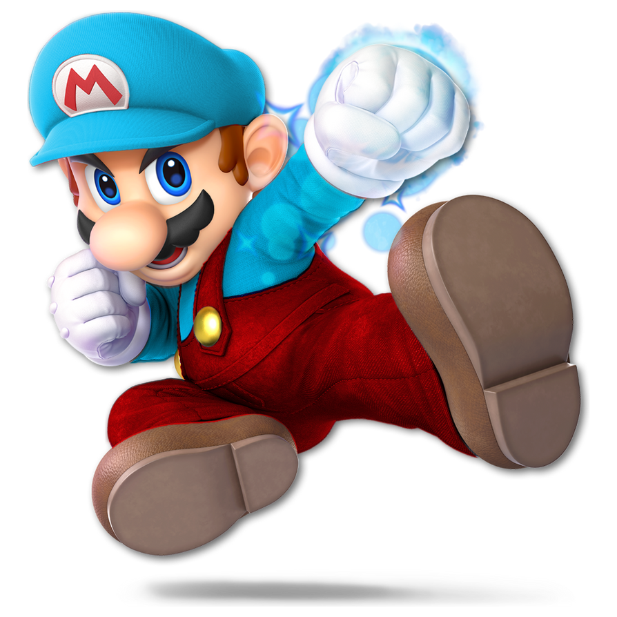 Ice Mario by IMPOSTERDRIP on DeviantArt