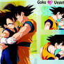 Vegeta and Goku yaoi Wallpaper