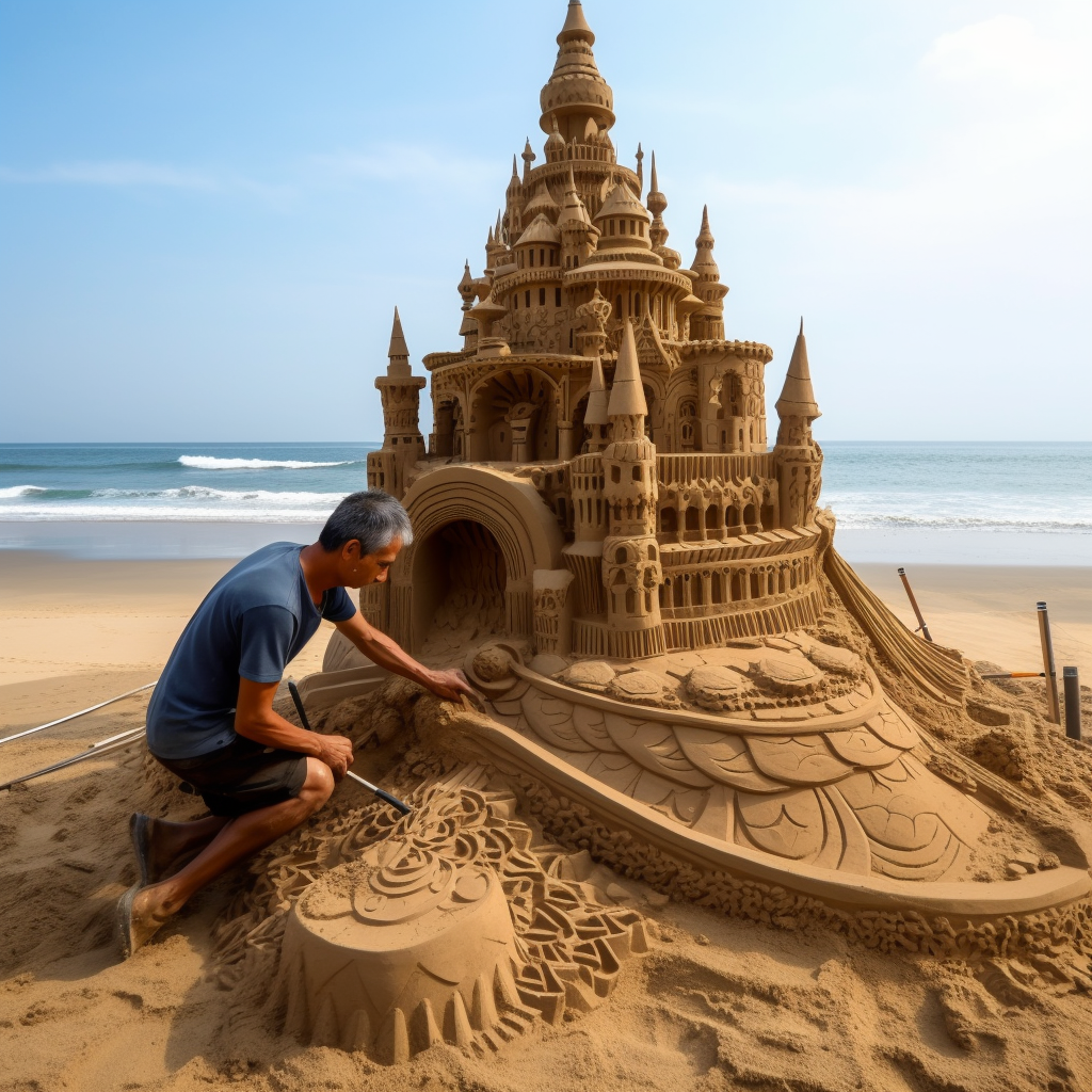 Giant sand castle 2024 molds