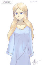 Nightgown Zelda by lord-phillock