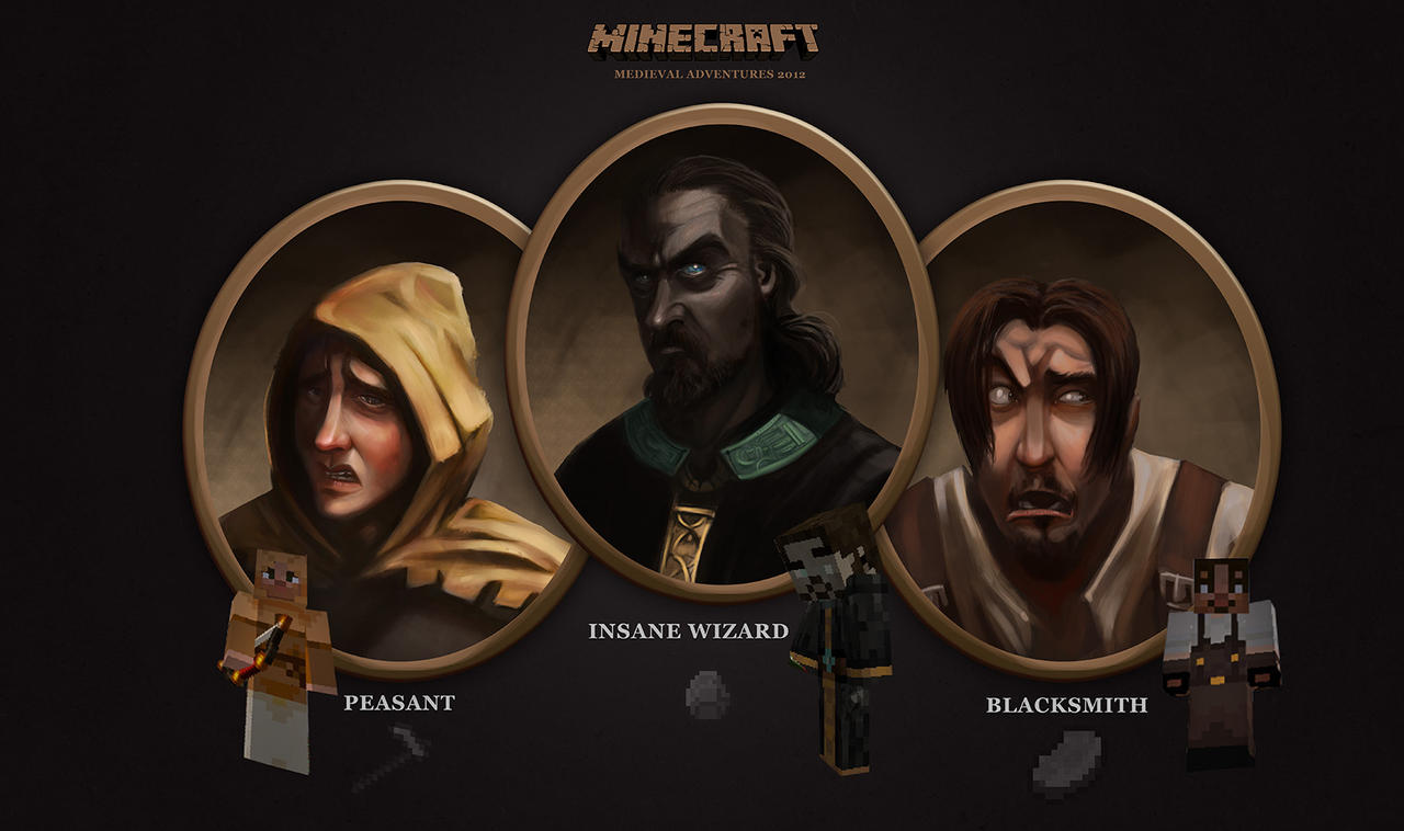 MineCraft Medieval Heroes by lord-phillock on DeviantArt