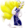 Touhou DoN Stage 4 midboss Ran Yakumo