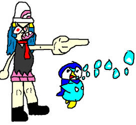 PIPLUP, USE BUBBLEBEAM