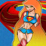 Kimmy as Supergirl