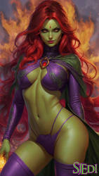 Starfire as Goblin Queen 1