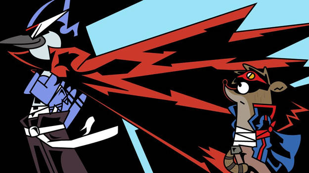 Regular Show x Gurren Lagann