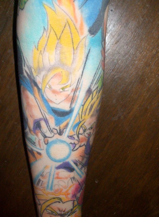 Dragonball Z Sleeve Tattoo 5 By Ilovetrunks On Deviantart