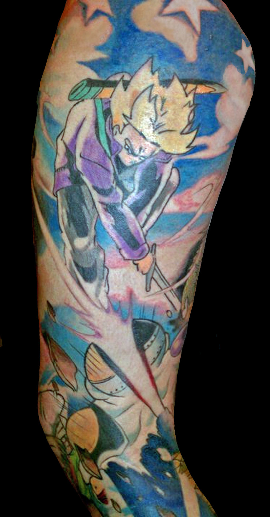 Dragonball Z Leg Sleeve 6 By Ilovetrunks On Deviantart