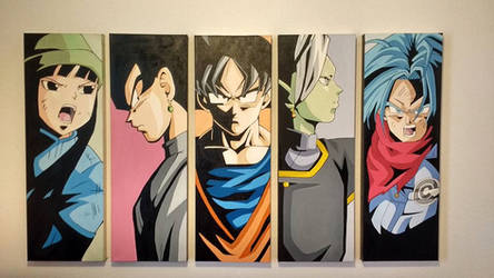 Dragon Ball Super Oil Painting