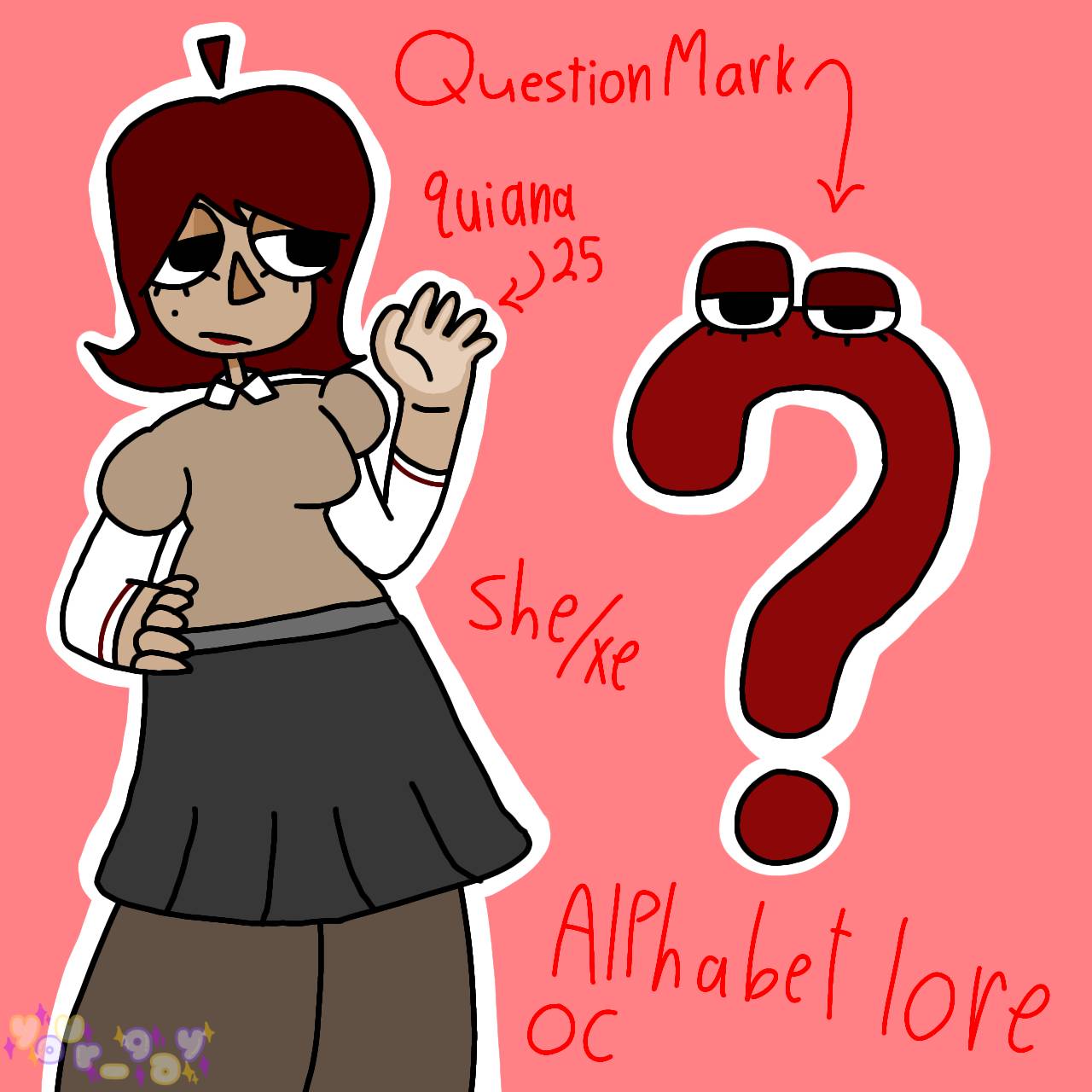 Alphabet lore part 1 by thegirlwhohaveacat3 on DeviantArt