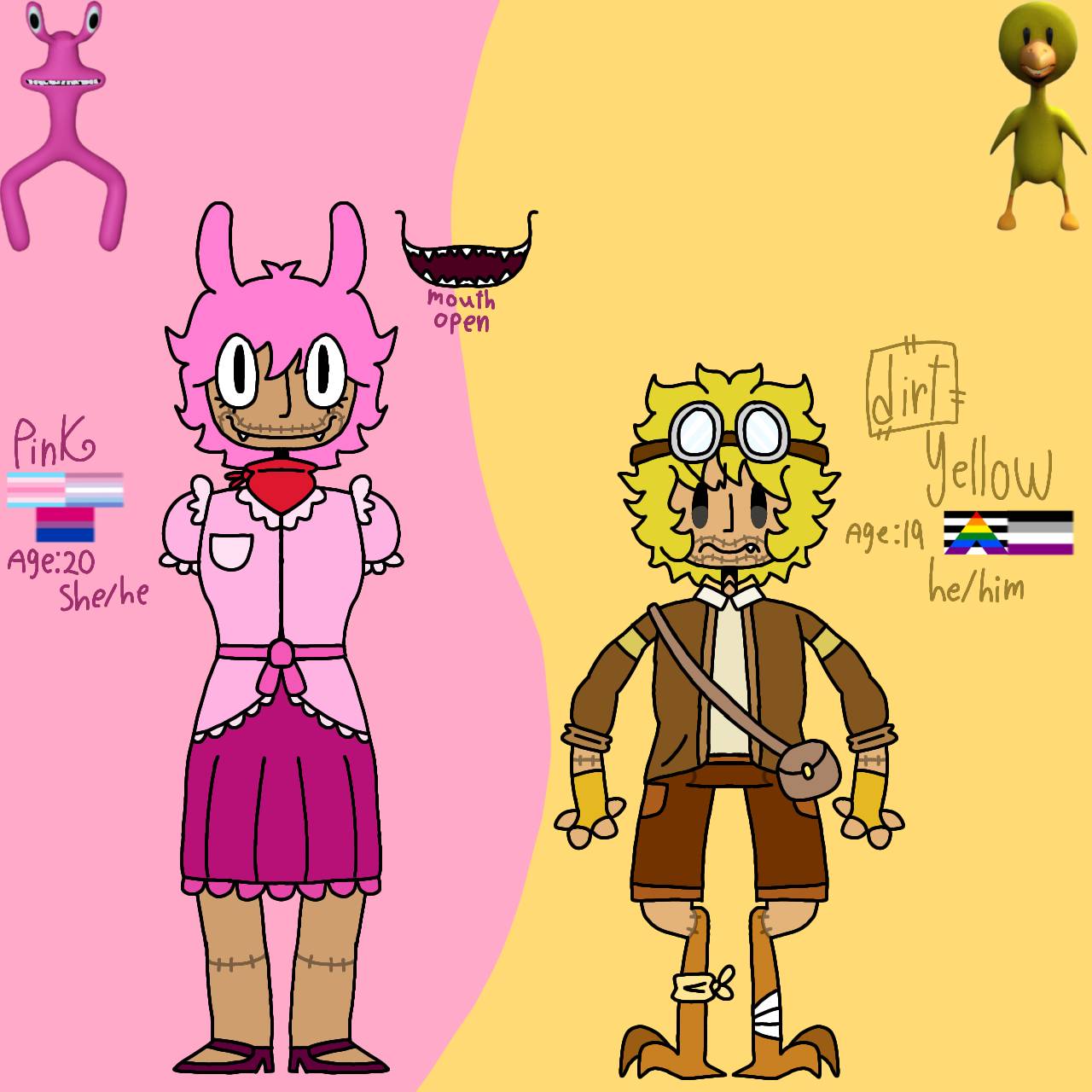 Rainbow Friends YELLOW (Humanized Part 6) by AlissaThyHeiress on DeviantArt