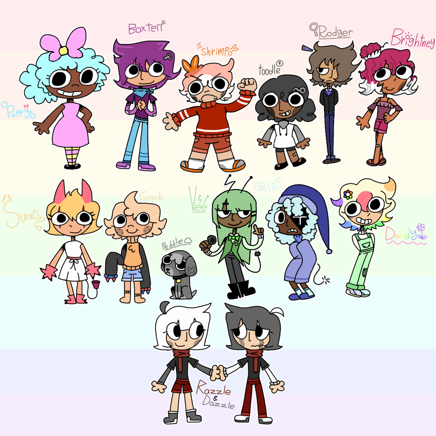 Dandy's world characters humanized (part 1) by macandcheese553 on ...