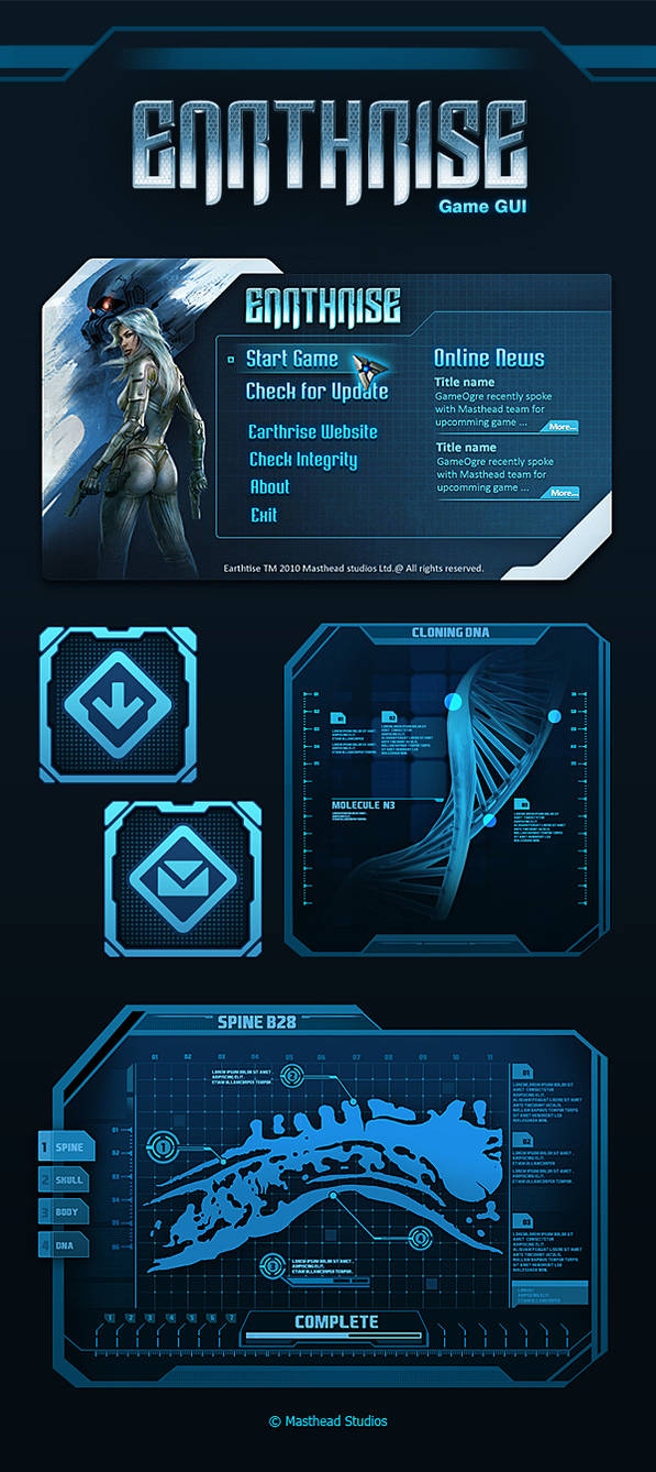 Earthrise GUI Design 02 by ScriptKiddy