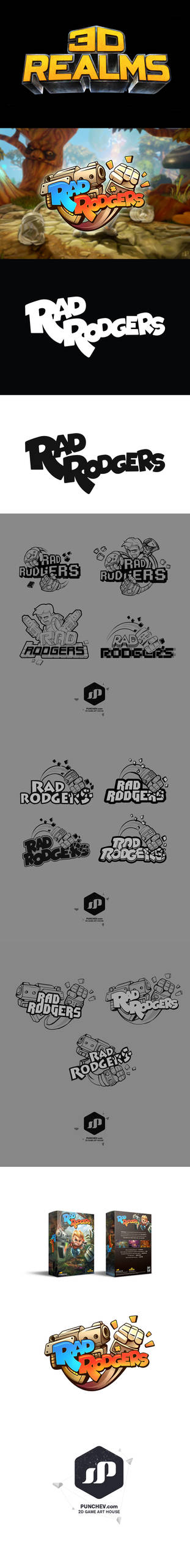 3D Realms - Rad Rodgers Logo