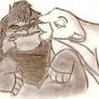 Kovu's first kiss