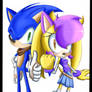 Sonic and Celestia boom