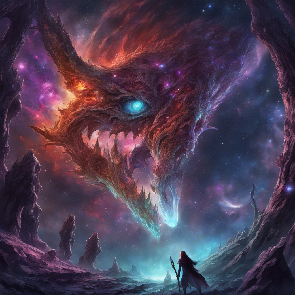 Real Cosmic Entity A Cosmic Entity In Space 3 by jamescampbell99 on DeviantArt