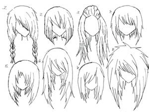 Female Anime Hair