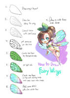 How to Draw Fairy's Wings