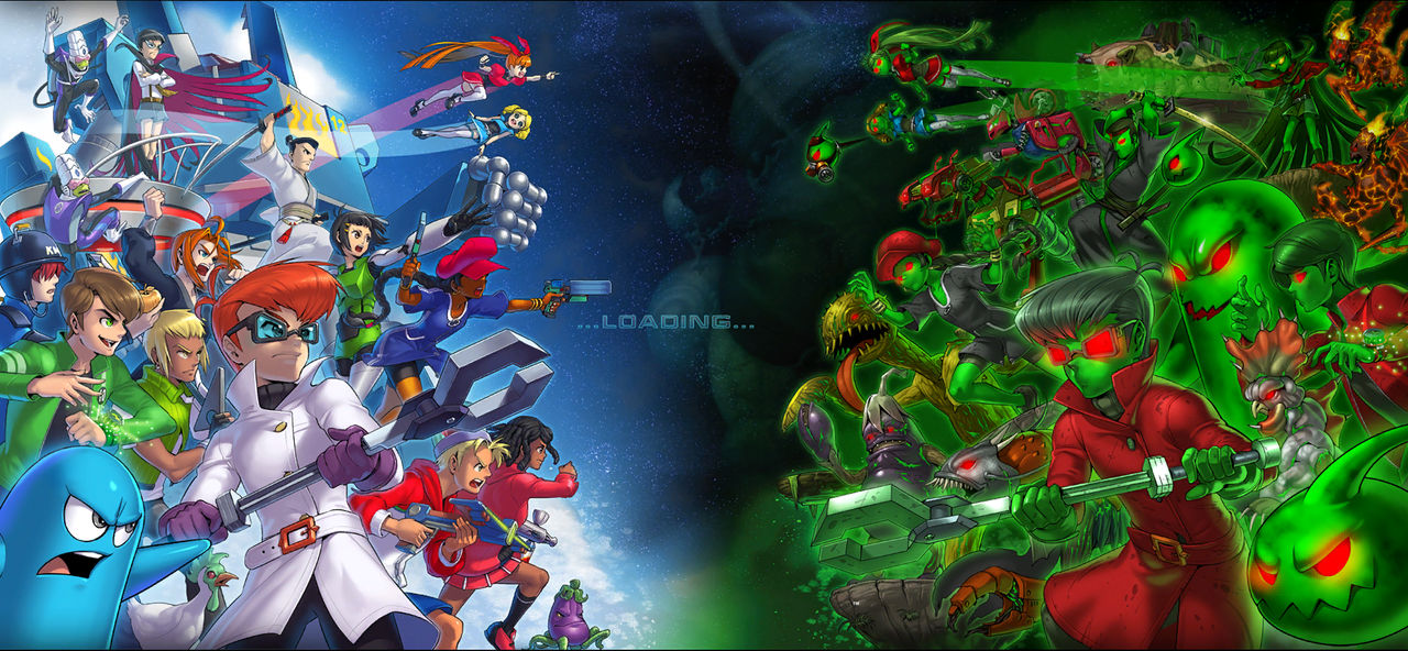 FusionFall Loading Screen by ChampDF on DeviantArt