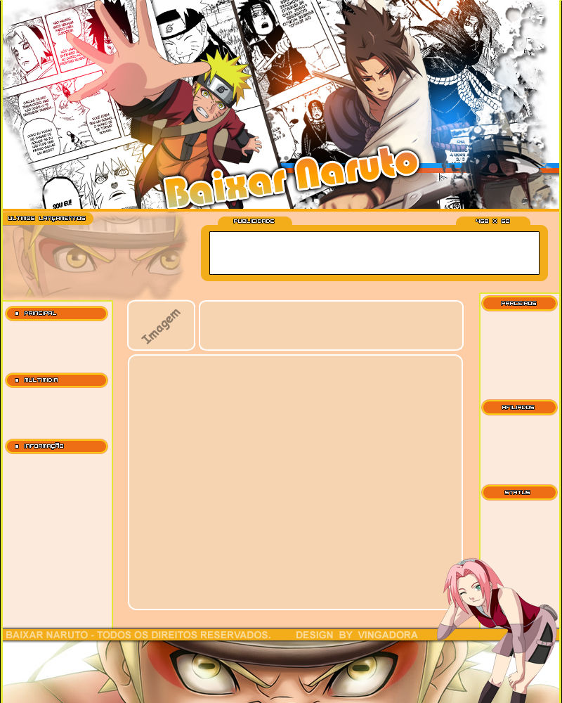 Naruto Compound Layout Layout Naruto by Vingadora on DeviantArt