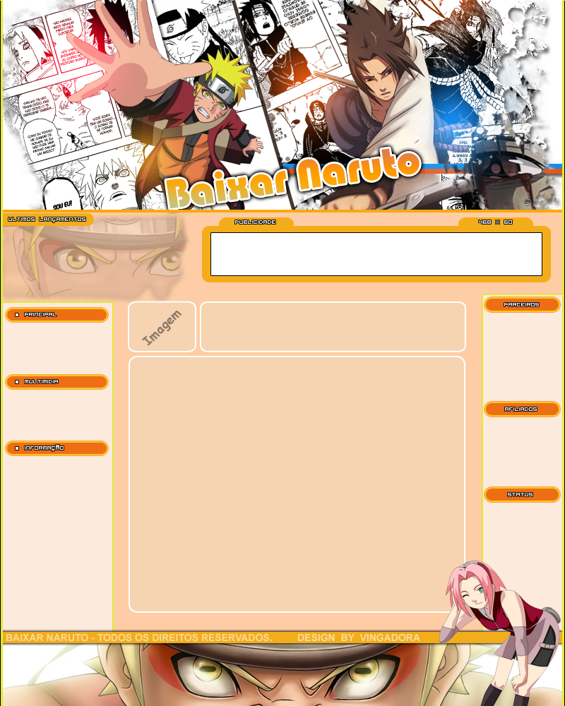 Indesign Naruto Layout Naruto by Vingadora on DeviantArt