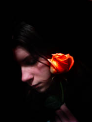 me with a rose