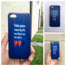 Videogames ruined my life ipod/iphone 4 or 5 case