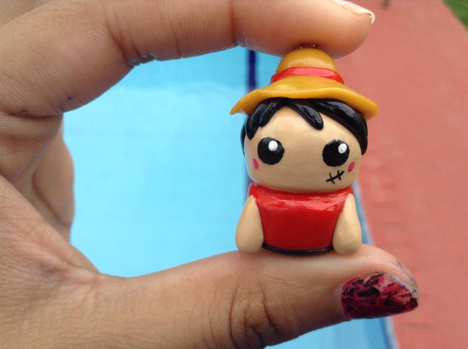 Kawaii chibi luffy  charm