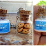 Cookies and milk bestfriends necklaces or keychain