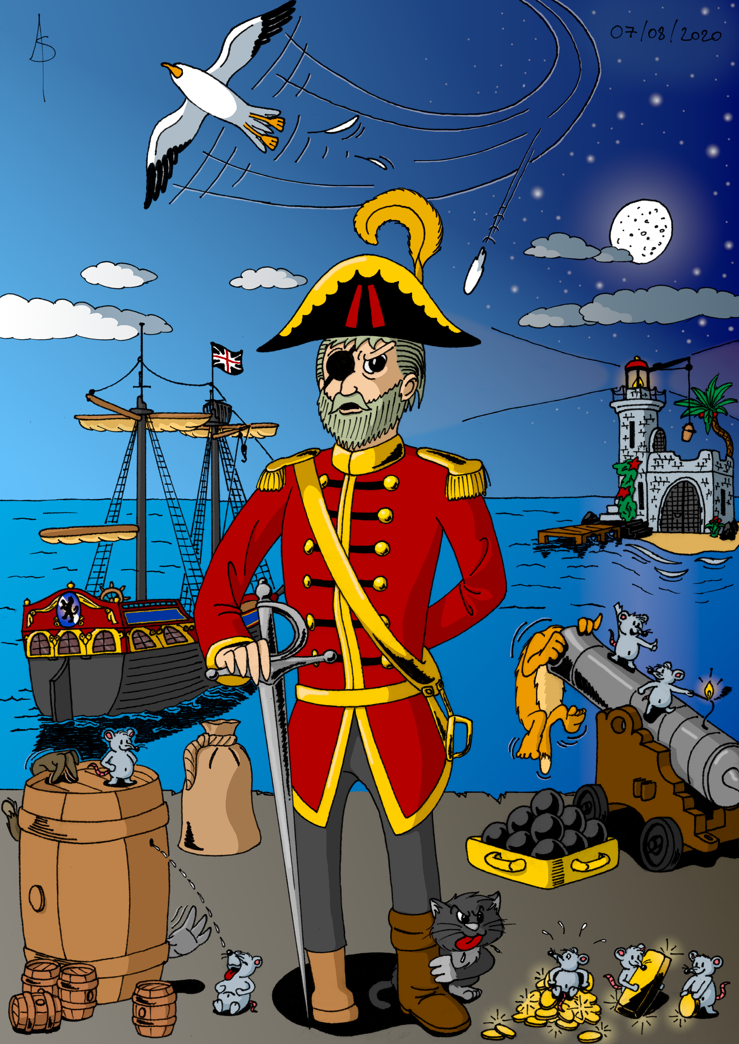 Le Capitaine Corsaire