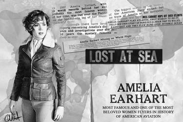Lost at sea (Amelia Earhart)