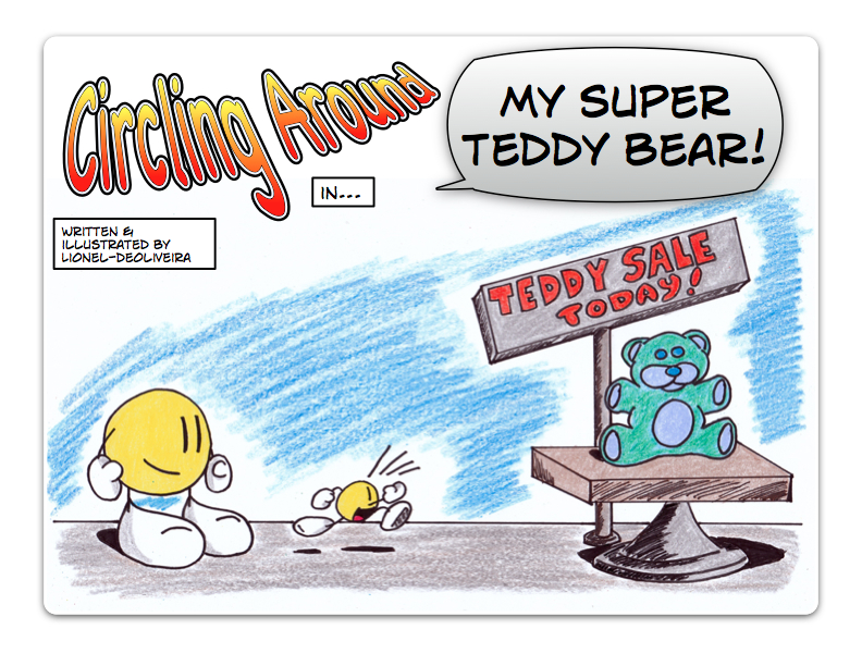Circling Around My Super Teddy Bear Page 1