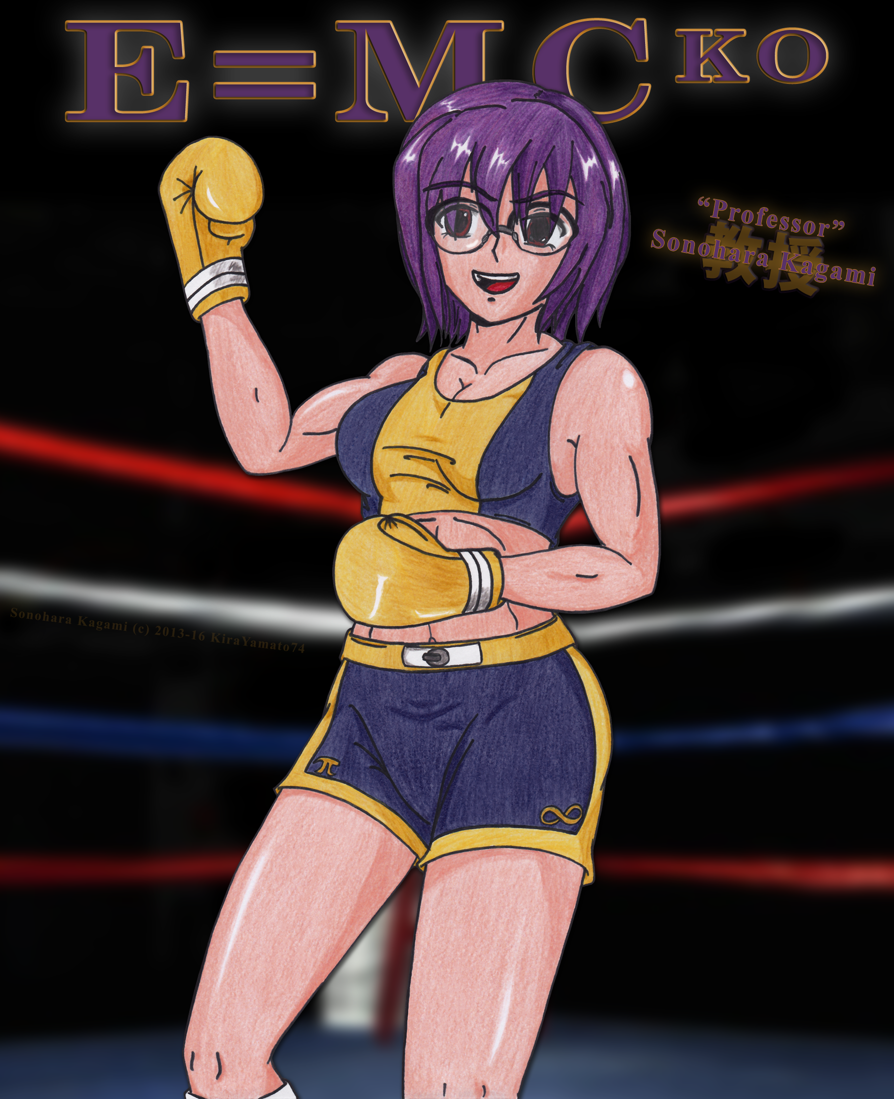 Sonohara Kagami: Tactical Bookworm Boxer Profile!