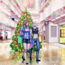 Commish byJeyrablue: Xmas shopping Jura-Tamao