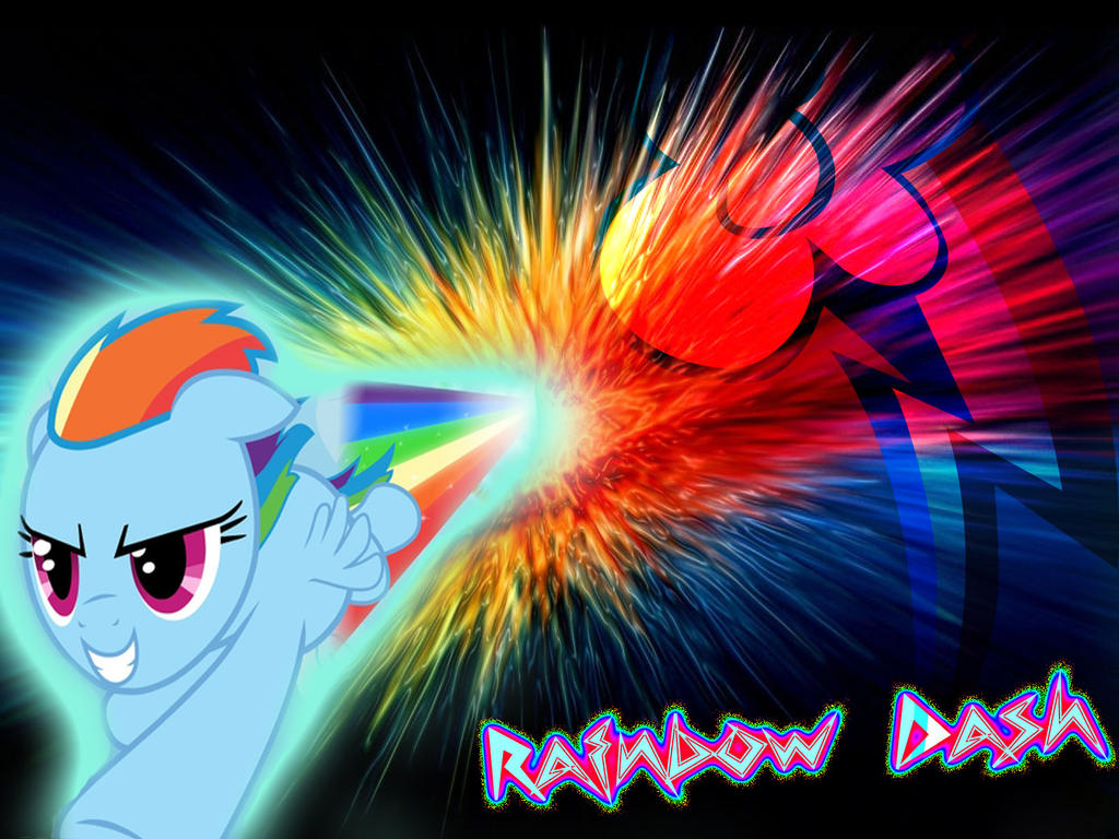 BG My Little Pony FIM Rainbow Dash