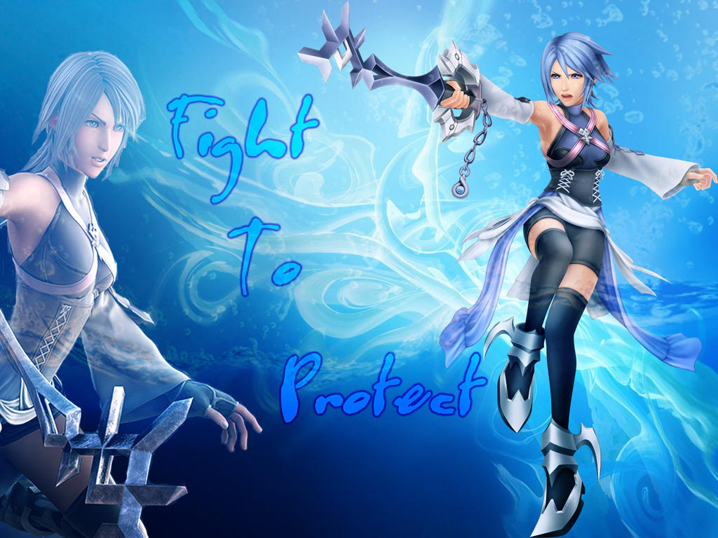 BG Kingdom Hearts Aqua 2