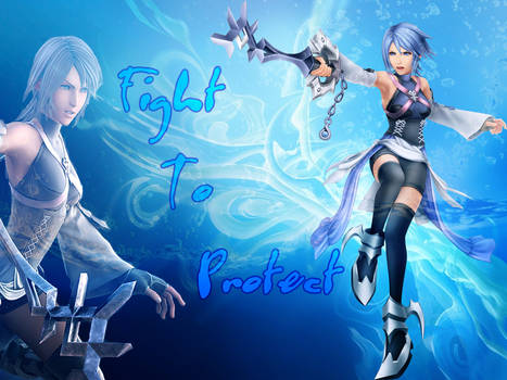 BG Kingdom Hearts Aqua 2