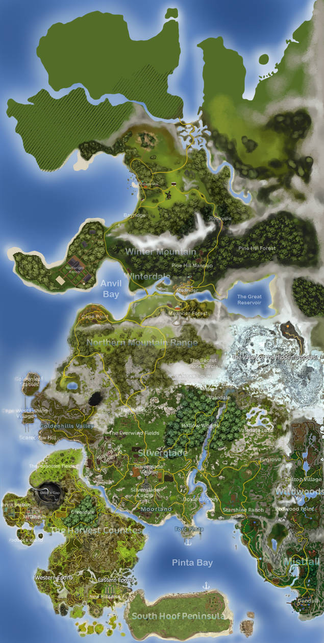 Storyline Map by CadenceWolffall on DeviantArt